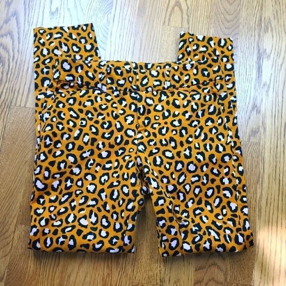 Old Navy Pixie Ankle Pants Leopard - Picture 1 of 5